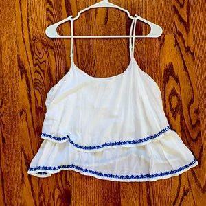 Sleeveless Flowy Blouse